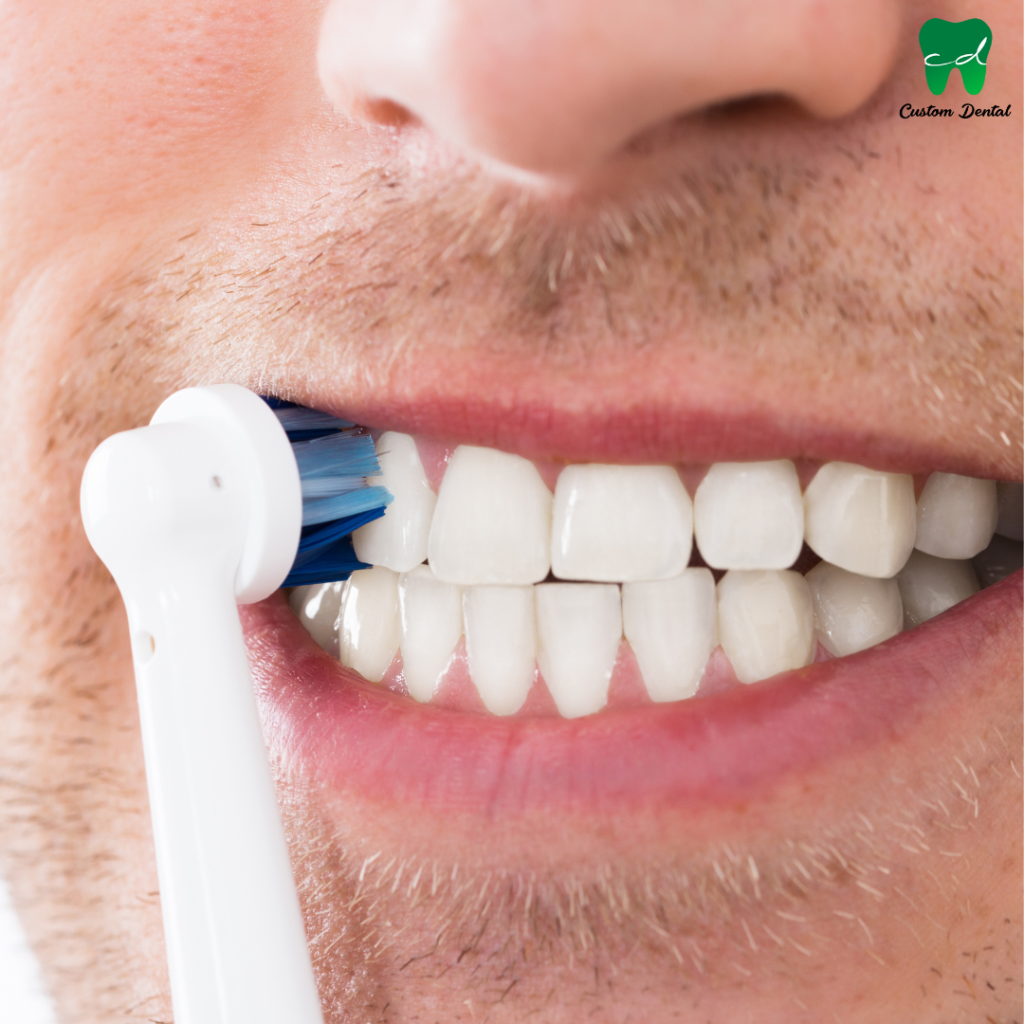 Cepillo dental eléctrico. Excelentes resultados