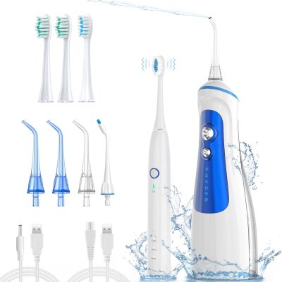 Cepillos e Irrigadores dentales para el cuidado bucal.